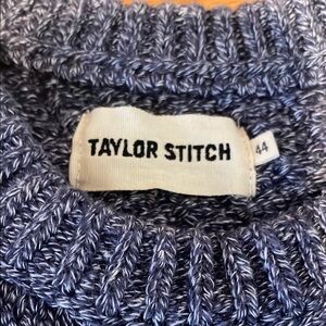 Taylor Stitch Blue Crewneck Sweater